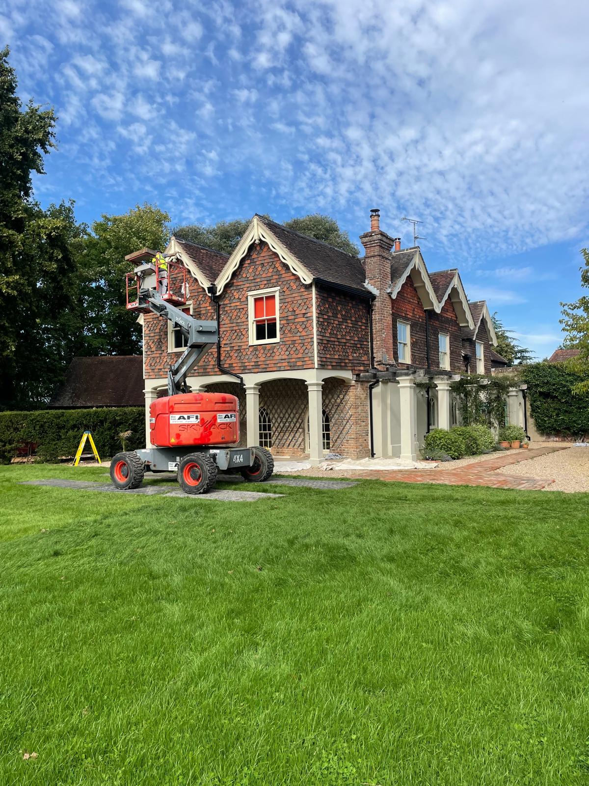 Victorian Farmhouse External Renovation - During 2
